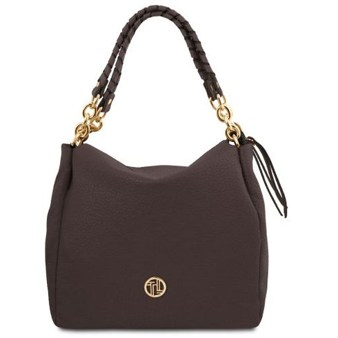 Amy - Soft leather shopping bag